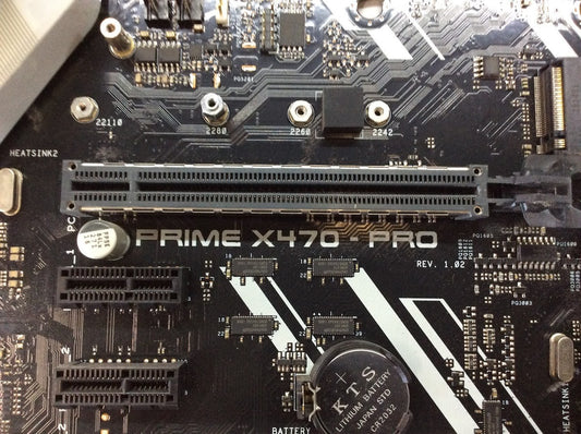 ASUS PRIME X470-PRO Motherboard Socket AM4 ATX AMD X470+Ryzen 9 3950x USB-C DP