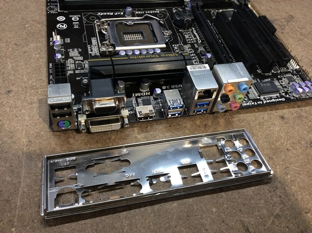 GIGABYTE GA-H87M-D3H Motherboard DDR3 microATX LGA 1150 HDMI DVI VGA Intel H87