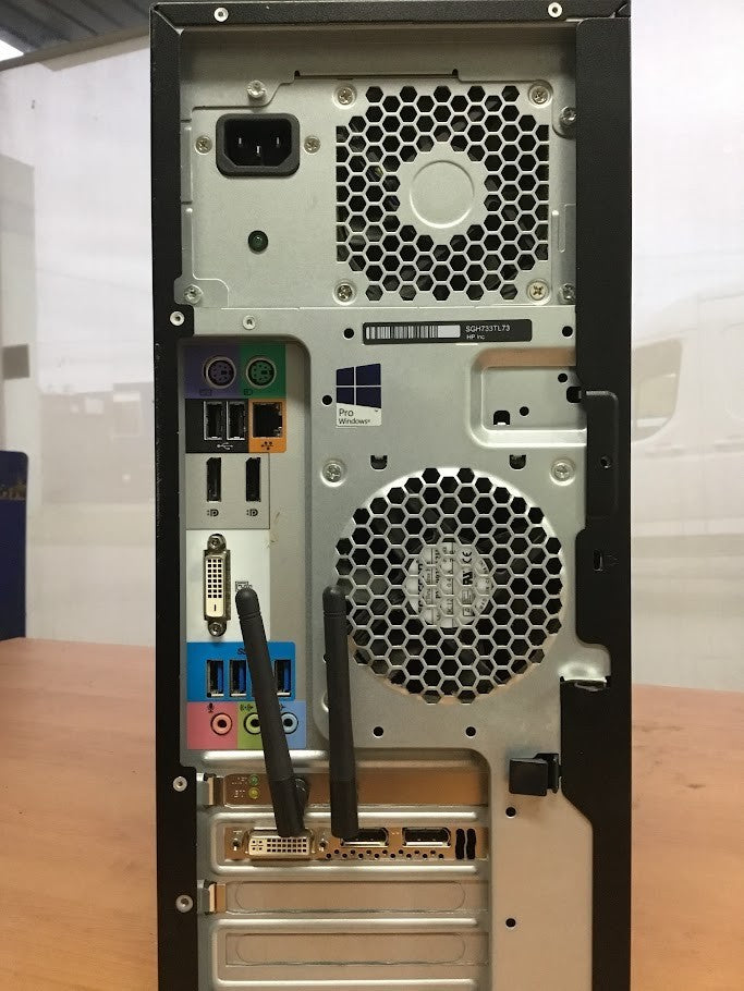 HP Z240 Workstation i7-6700+NVIDIA K2200 GPU 16GB/500GBSSD+2TB DVI DP Win11 Pro
