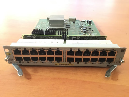HP Aruba J9986A zl2 24-Port PoE+ 10/100/1000 BASE-T PoE+ v3 Switch Module