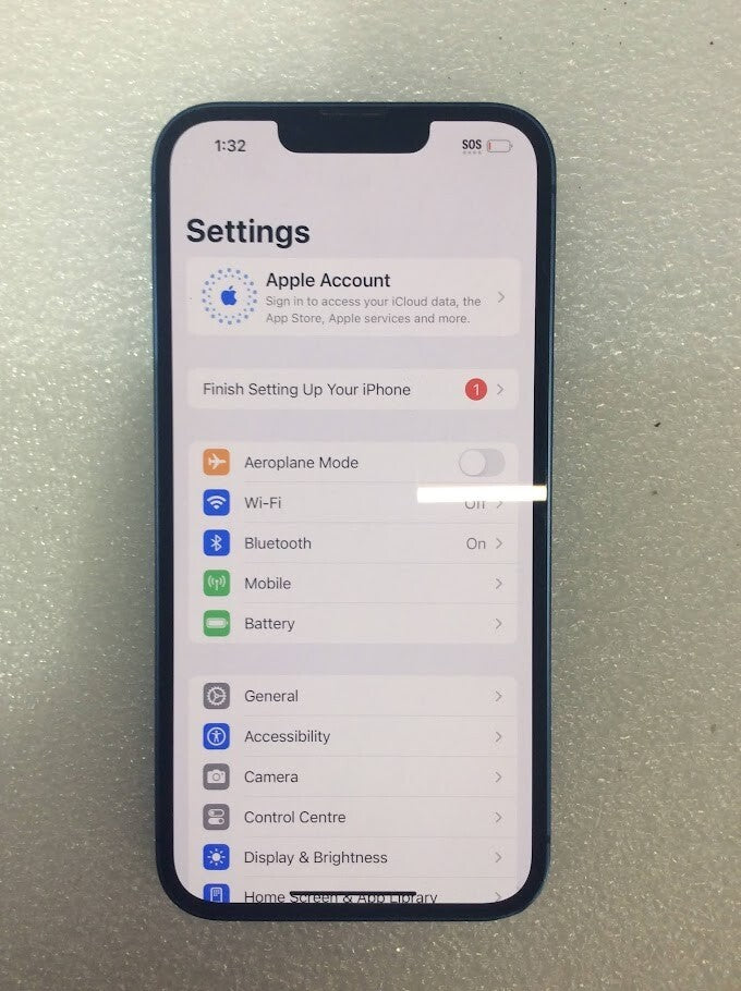 Apple A2633 iPhone 13 Phone 6.1" 128GB Wi-Fi Bluetooth Touch Blue Au Seller A+