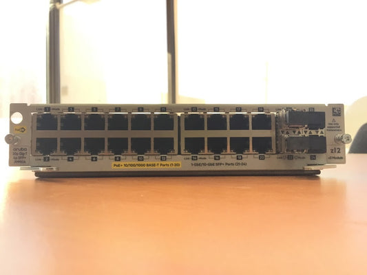 HP Aruba J9990A zl2 20-Port PoE+ 10/100/1000 BASE-T PoE+ v3 Switch Module