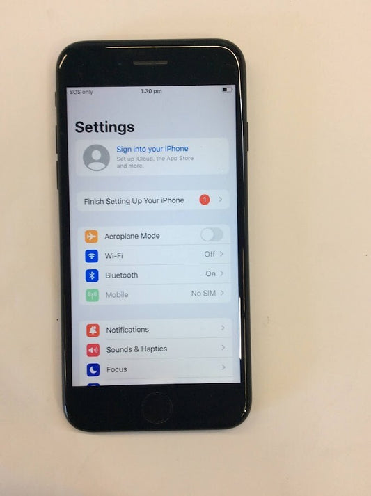 Apple A1778 iPhone 7 Phone 4.7" 32 GB WiFi Bluetooth Touch Black Au Stock A-