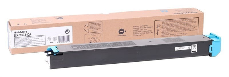 Brand New Sharp MX-23GTCA Toner Cartridge - Cyan For MX-2310/MX-2314/MX-2614