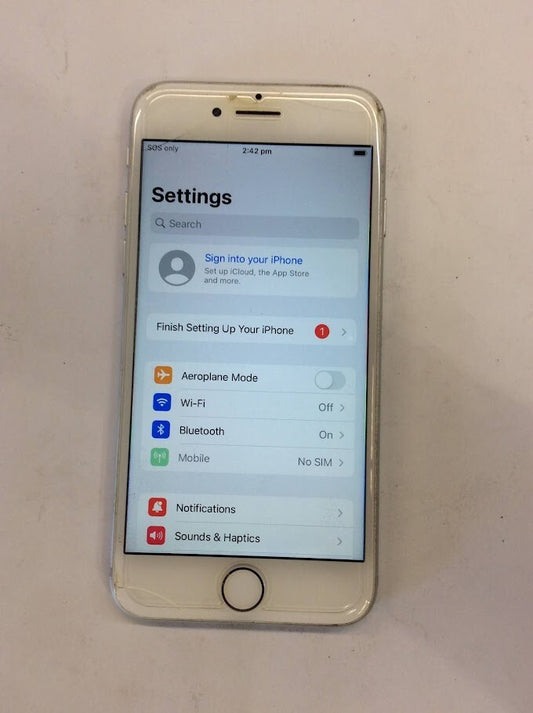 Apple A1778 iPhone 7 Phone 4.7" 128GB Wi-Fi Bluetooth Touch Silver Au Seller A-