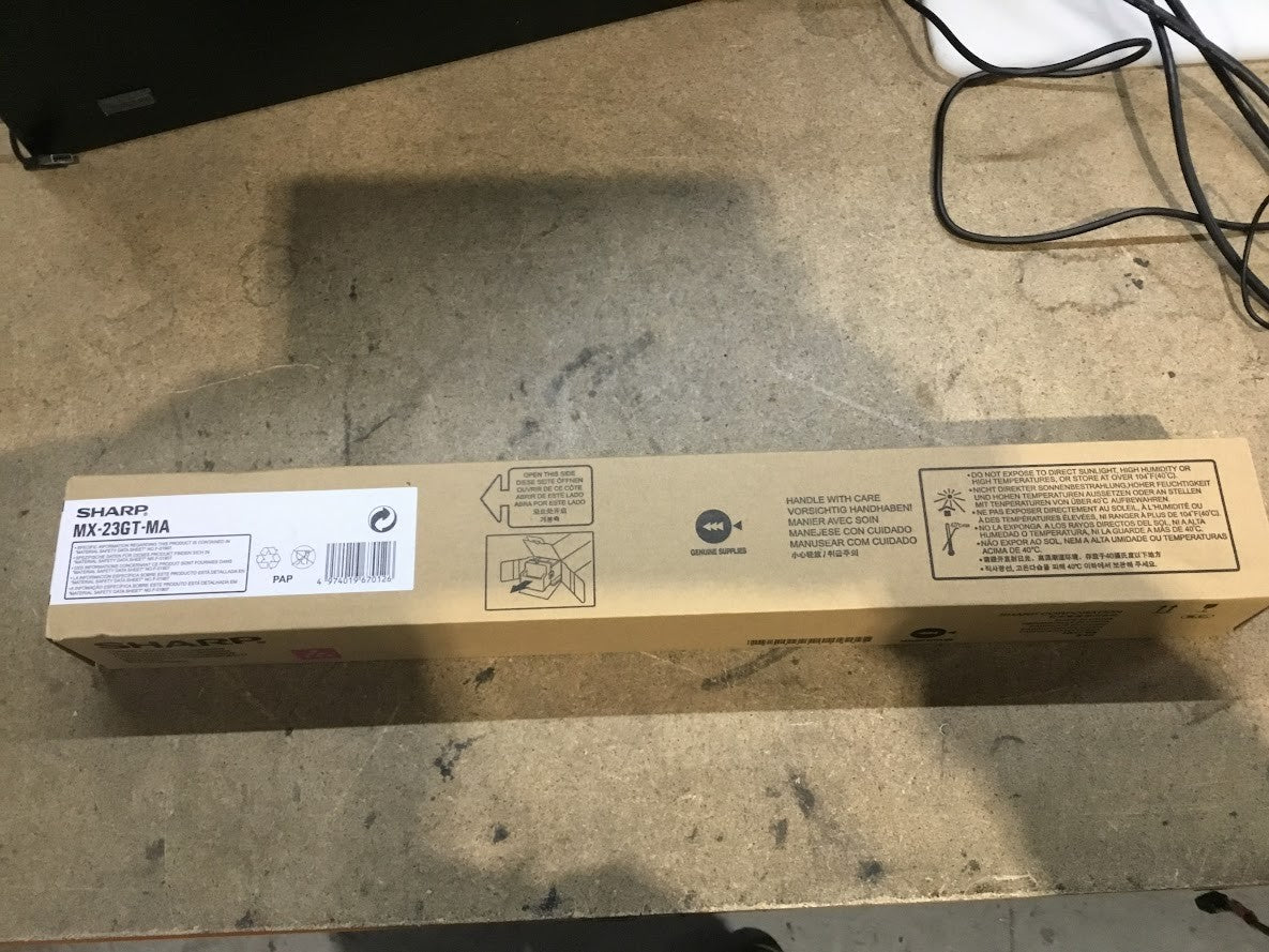 Brand New Sharp MX-23GTMA Toner Cartridge - Magenta For MX-2310/MX-2314/MX-2614