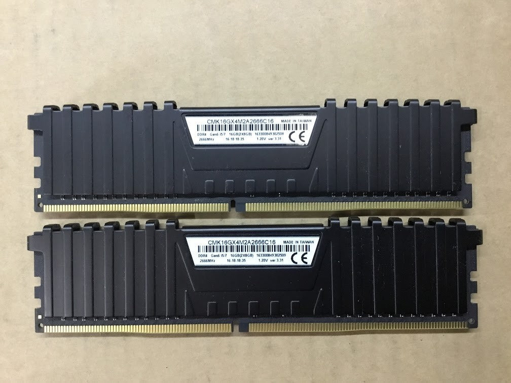 Corsair Vengeance LPX DDR4 CMK16GX4M2A2666C16 16GBRAM Desktop Memory Au Seller