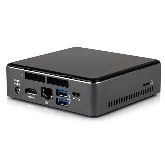 Intel NUC7I5BNK Mini-PC i5-7260U 16GBRAM 240GBSSD HDMI USB-C Black Au Seller A-