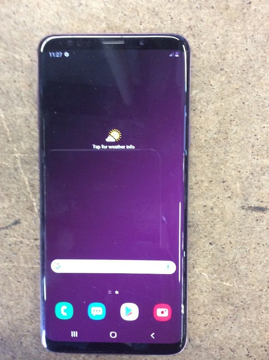 Samsung Galaxy S9+ SM-G965F Smart Phone 6.2" 64GB Bluetooth Touch Purple A-