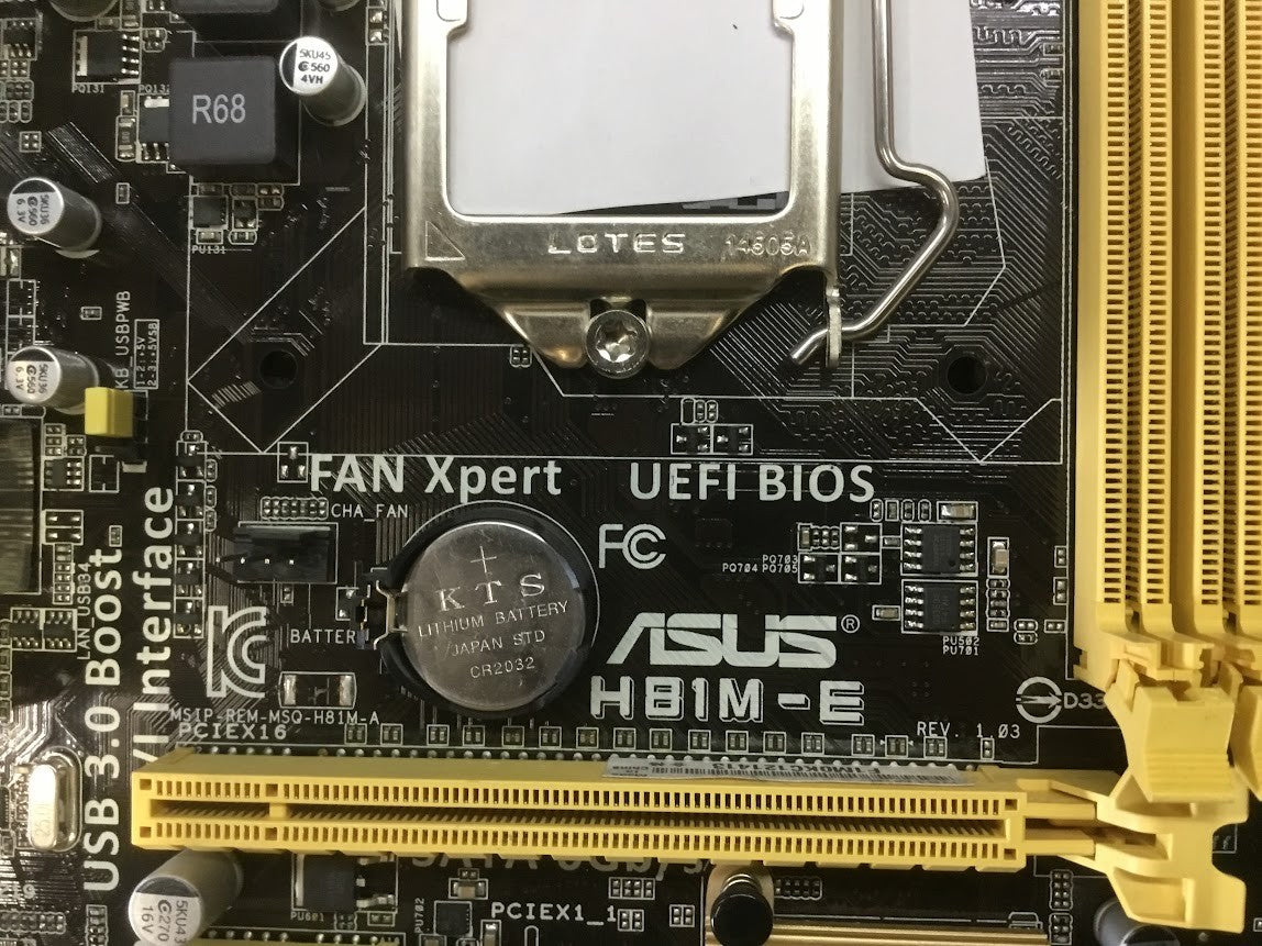 ASUS H81M-E Motherboard Micro ATX DDR3 LGA 1150 DVI VGA Intel H81 Au Seller