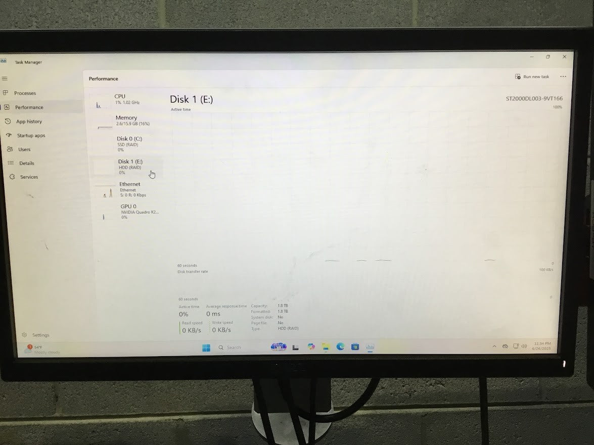 HP Z240 Workstation i7-6700+NVIDIA K2200 GPU 16GB/500GBSSD+2TB DVI DP Win11 Pro