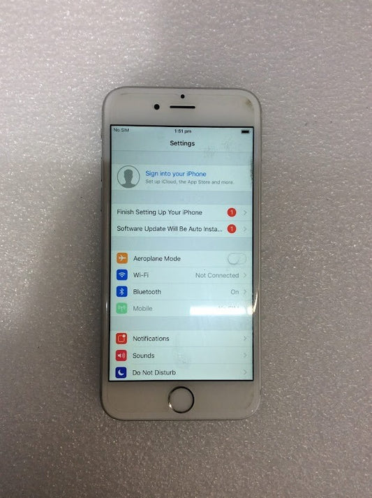 Apple iPhone 6s A1688 Phone 4.7'' 16GB Wi-Fi Bluetooth Touch Silver Au Stock A-