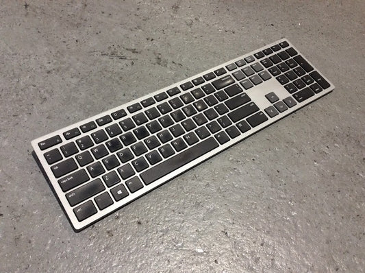 Dell KB7221wt Wireless with numeric keypad Grey Bluetooth English Au Seller