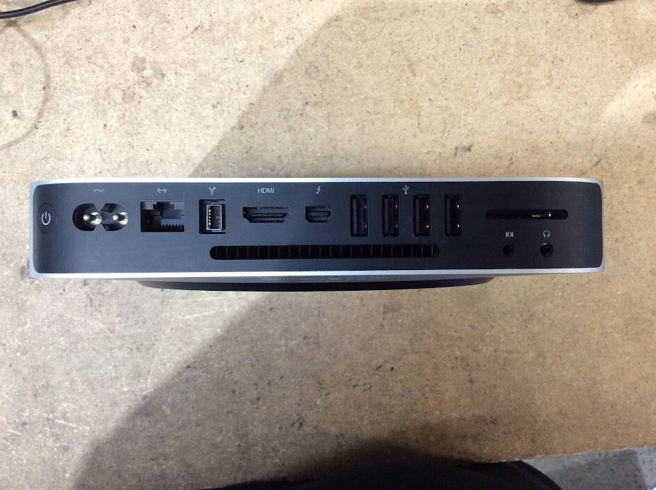 Apple Mac Mini A1347 Desktop i5-4260 4GBRAM 500GB HDMI USB 3.0 EMC2840 Silver A-