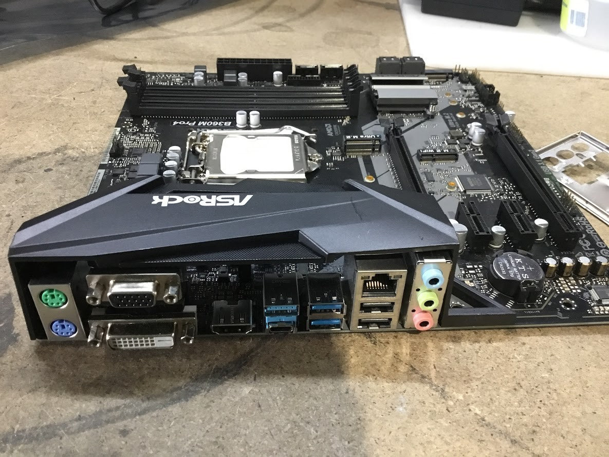 Asrock B360M Pro4 Motherboard microATX LGA 1151 DVI VGA HDMI Intel B360 Au Stock
