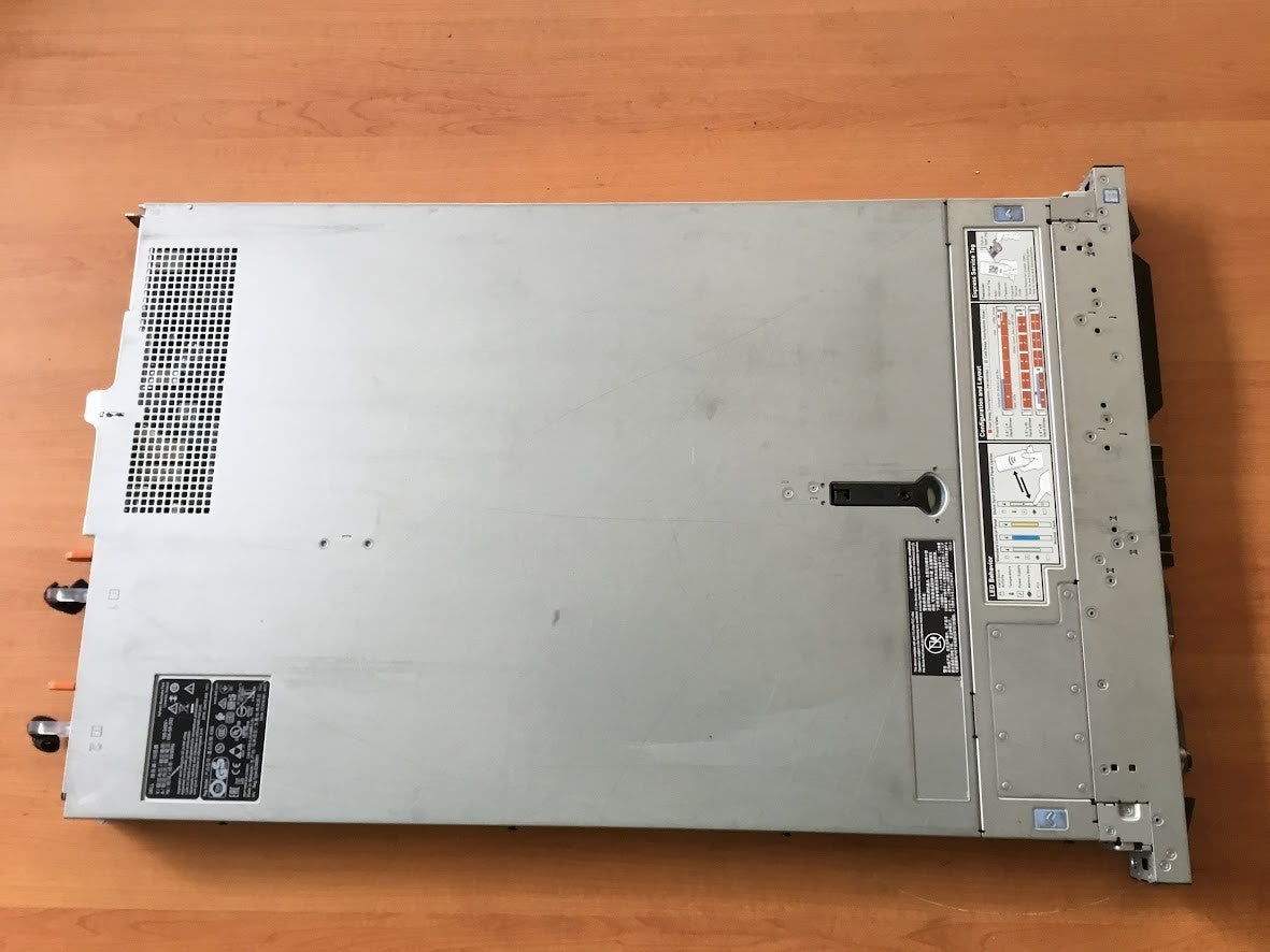 Dell EMC R640 Server w/2x Gold 6144 Raid Card isp2722/qle2692 8GBRAM 0GBHDD A-