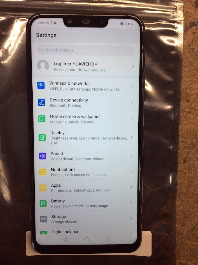 Huawei nova 3i INE-LX2 Phone 6.3" 4GBRAM 128GB HiSilicon Kirin 710 Black A-