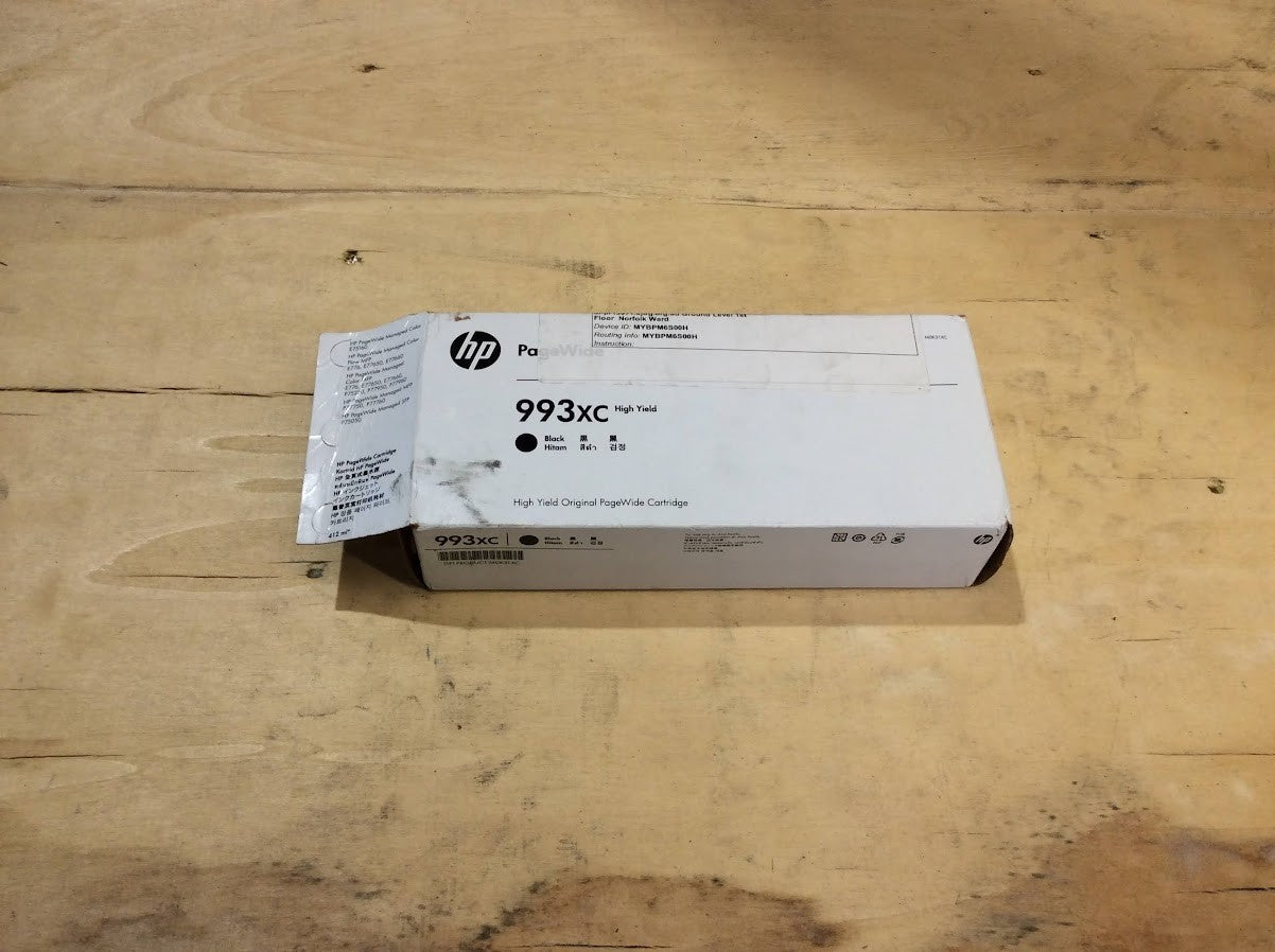 HP 993XC High Yield Original PageWide Cartridge MOK31XC Black For E77650/E77660