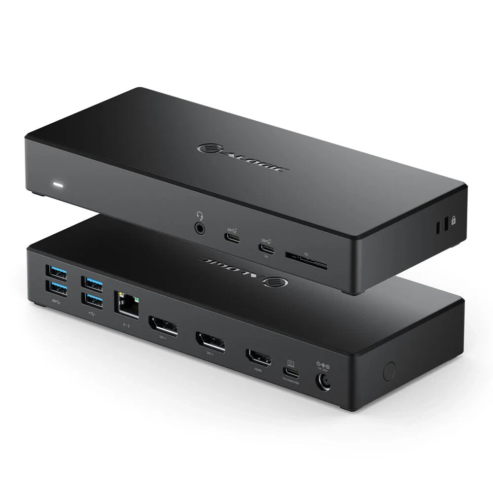 Alogic DUCA3 USB-C 4K Docking Station 100W+DP*2+HDMI Port+Charger+Type-C Cable