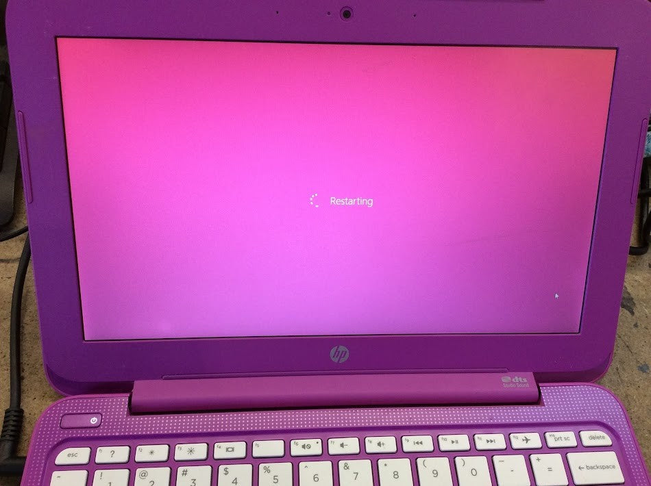HP TPN-Q154 Laptop 11.6" Celeron N2840 2GBRAM 32GB USB3.0 Purple Au Seller B