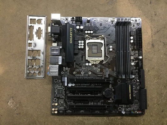 GIGABYTE GA-Z270M-D3H Motherboard mATX LGA 1151 VGA HDMI DVI USB-C Intel Z270