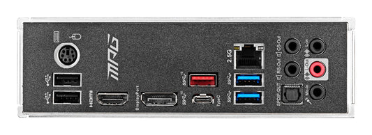 MSI MPG Z490 GAMING PLUS Motherboard ATX DDR4 LGA 1200 HDMI DP USB-C Intel Z490