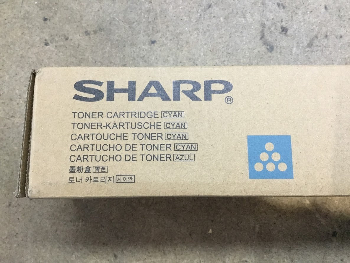 Brand New Sharp MX-23GTCA Toner Cartridge - Cyan For MX-2310/MX-2314/MX-2614
