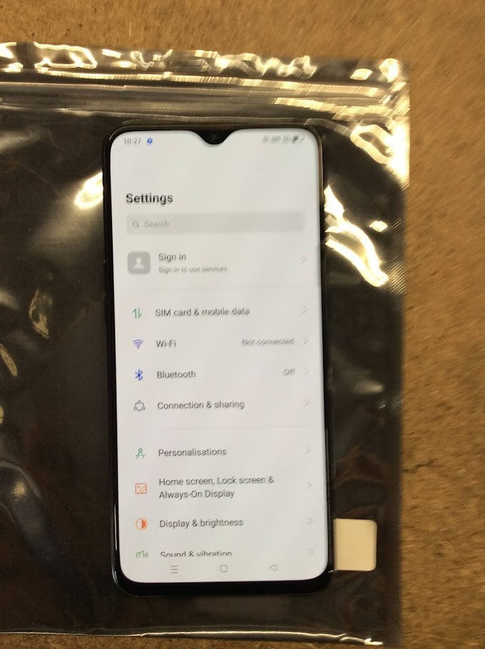 OPPO Reno Z CPH1979 Phone 6.4'' 8GBRAM 128GB OCTA-CORE Polar Night Black A-