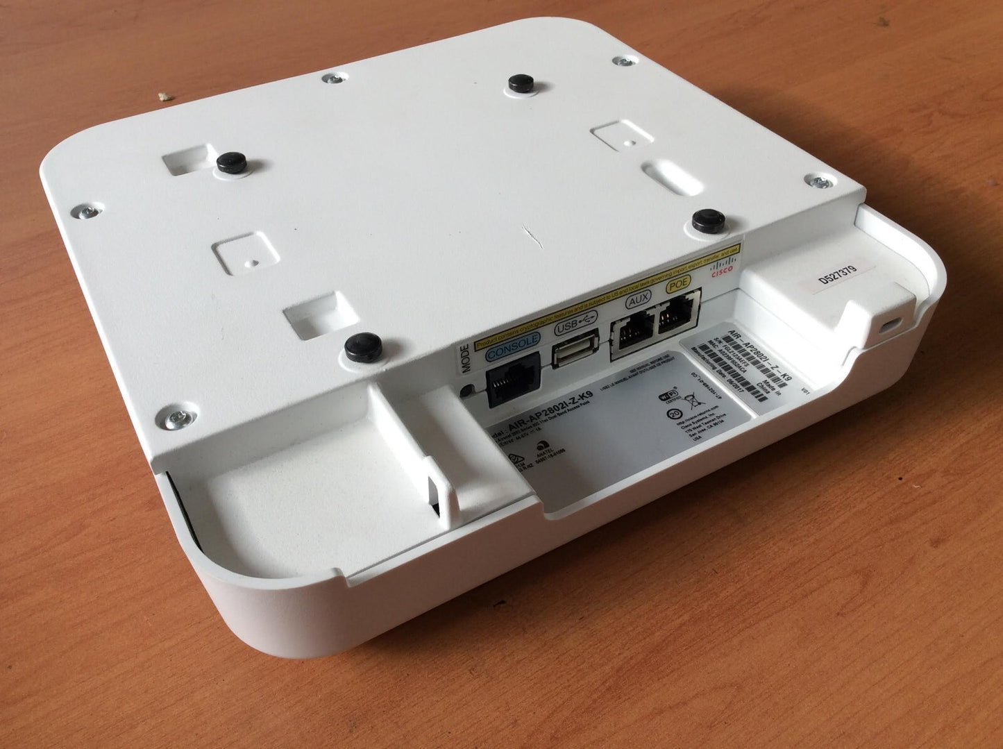 Cisco AIR-AP2802I-Z-K9 802.11ac Wave 2 4x4 MIMO Wireless Access Point White