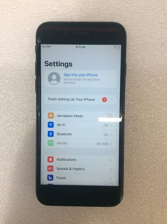 Apple A1778 iPhone 7 Phone 4.7" 32GB Wi-Fi Bluetooth Touch Black Au Seller A-