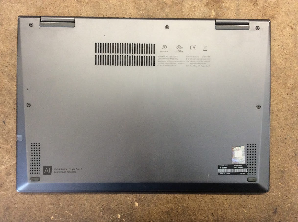 Lenovo ThinkPad X1 Yoga G6 Laptop 14" i5-1135G7 16GBRAM 256GBSSD USB-C Win11 A-