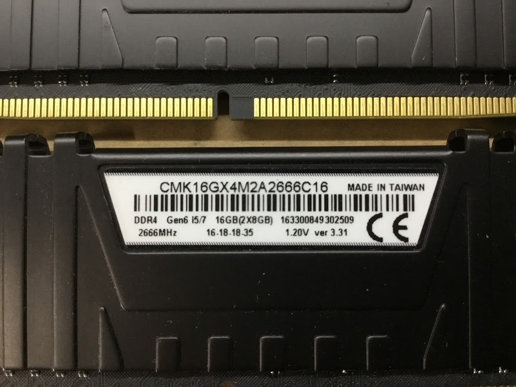 Corsair Vengeance LPX DDR4 CMK16GX4M2A2666C16 16GBRAM Desktop Memory Au Seller