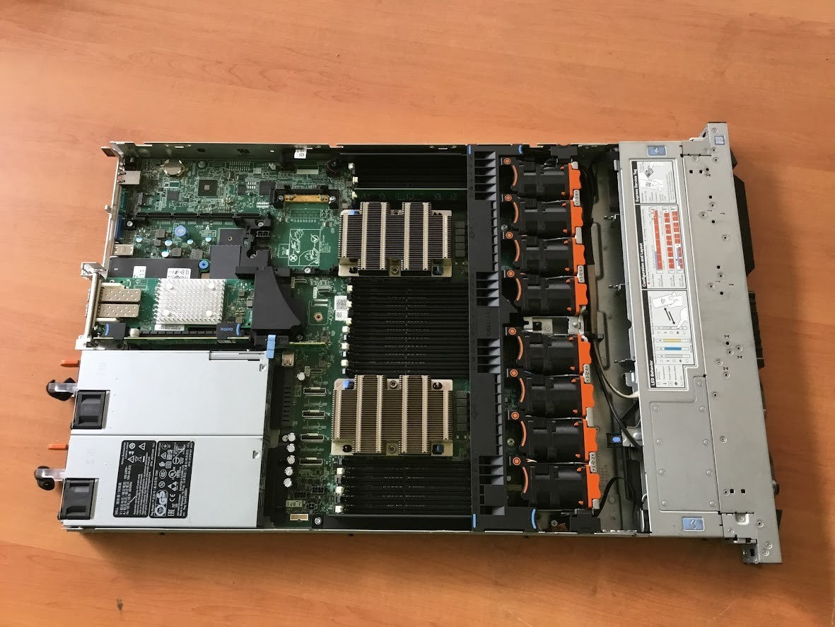 Dell EMC R640 Server w/2x Gold 6144 Raid Card isp2722/qle2692 8GBRAM 0GBHDD A-