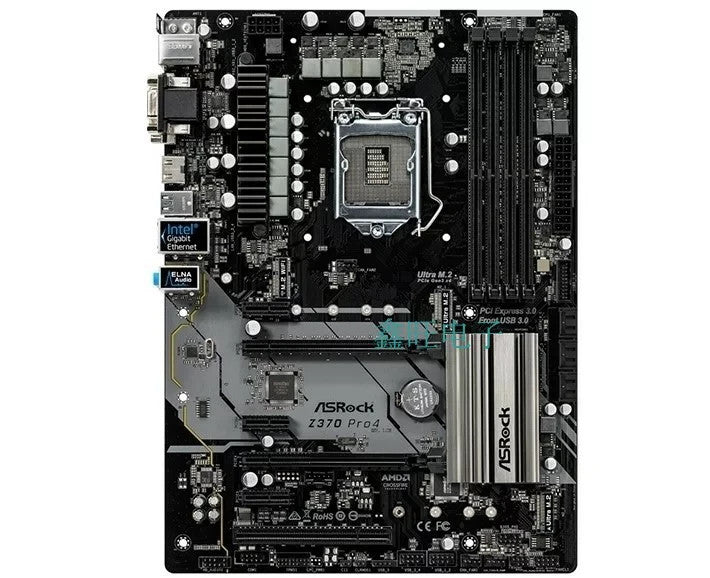 Asrock Z370 Pro4 Motherboard ATX LGA 1151 DVI VGA HDMI Intel Z370 Au Seller