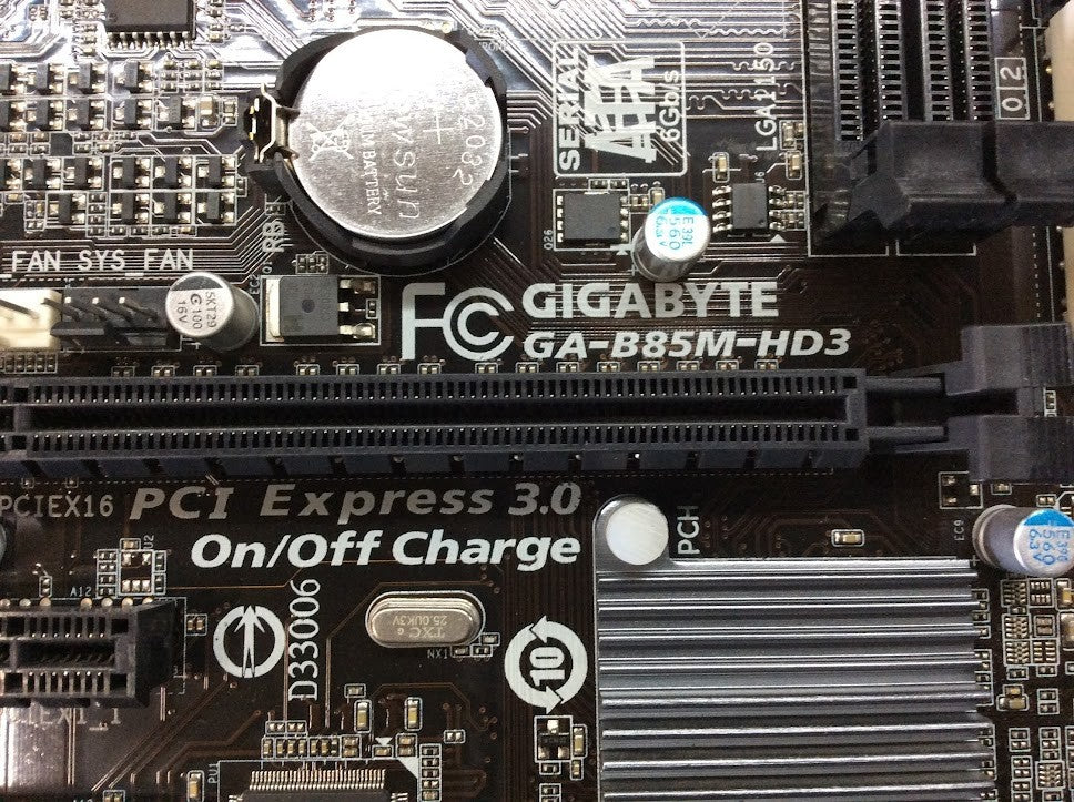 GIGABYTE GA-B85M-HD3 Motherboard miniATX DDR3 LGA 1150 HDMI VGA DVI Intel H85
