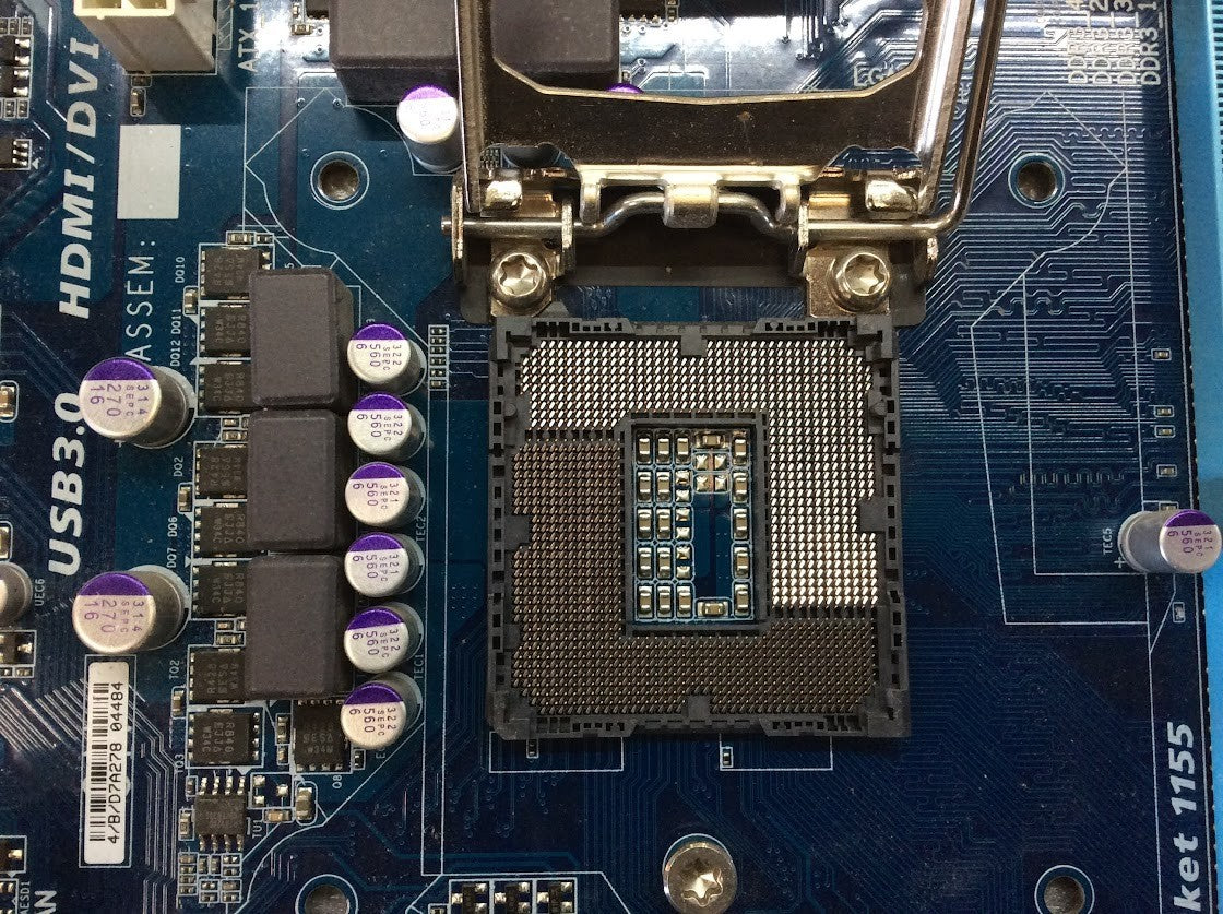 GIGABYTE GA-B75M-D3H Motherboard DDR3 microATX LGA 1155 VGA DVI HDMI Intel B75