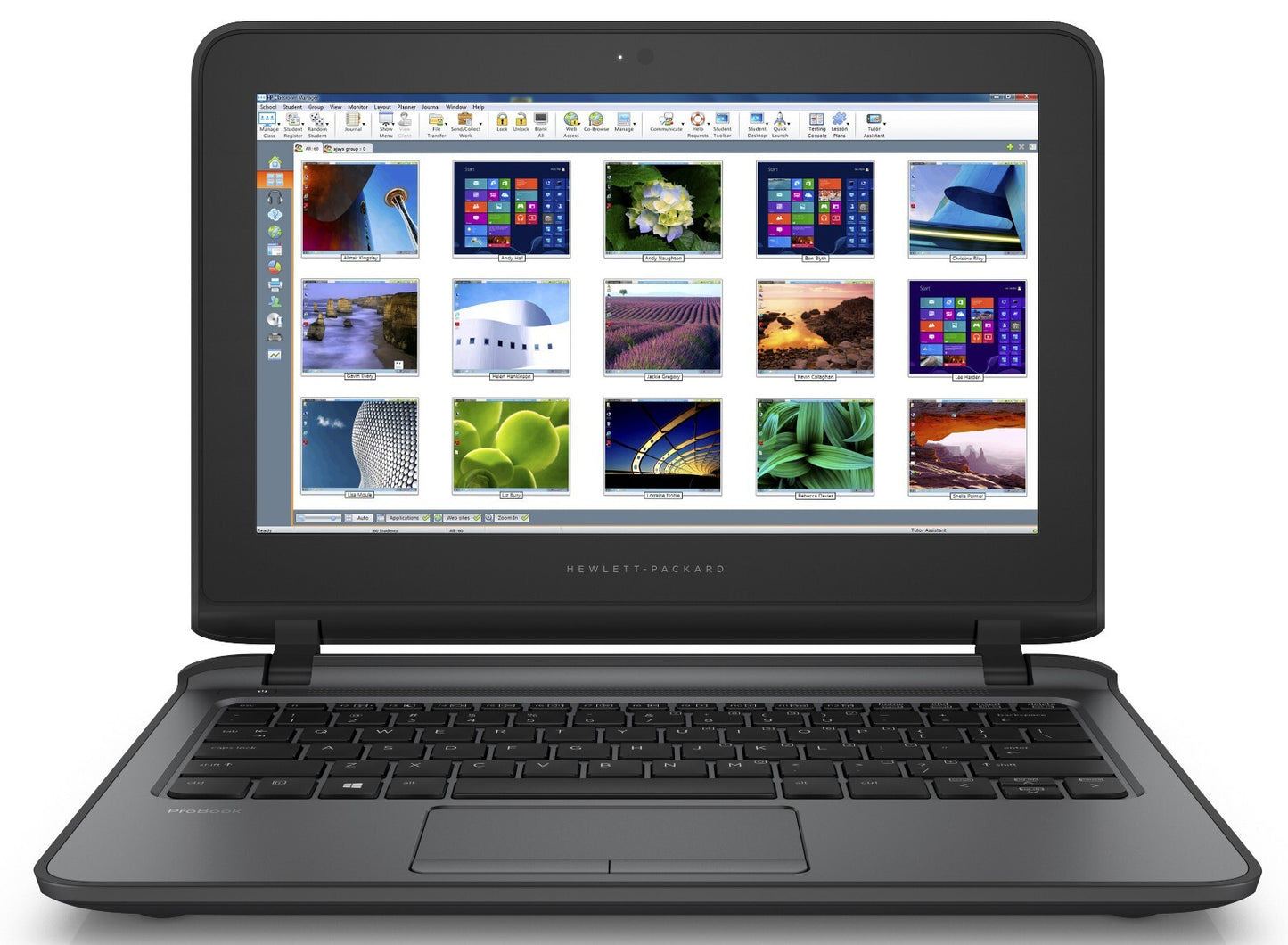 HP ProBook 11 EE G1 Laptop 11.6" i3-5005U 4GBRAM 128GB HDMI VGA Black Tested A-