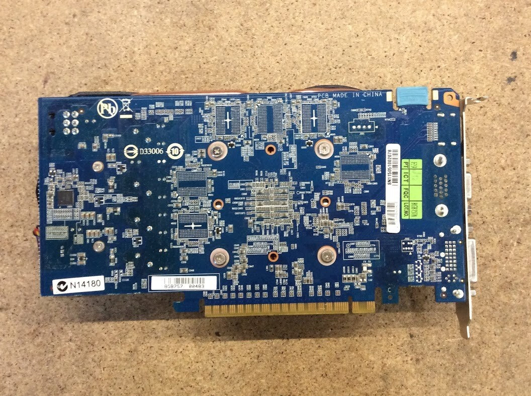 Gigabyte GeForce GTX 550 Ti 1GI Video Card GV-N550WF2-1GI VGA HDMI DVI Au Seller