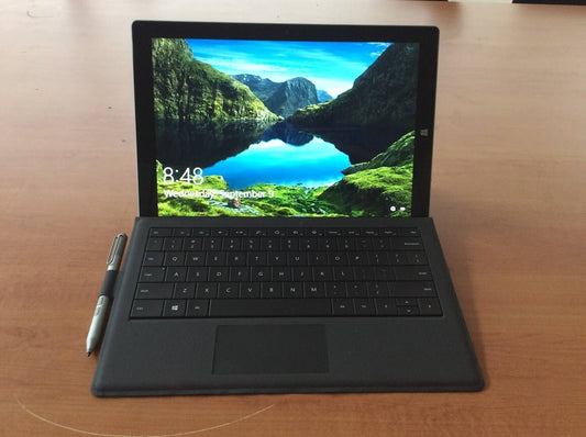 Microsoft Surface Pro 3 Tablet 12" i5-4300U 4GBRAM 128GBSSD Tested Au Stock A-