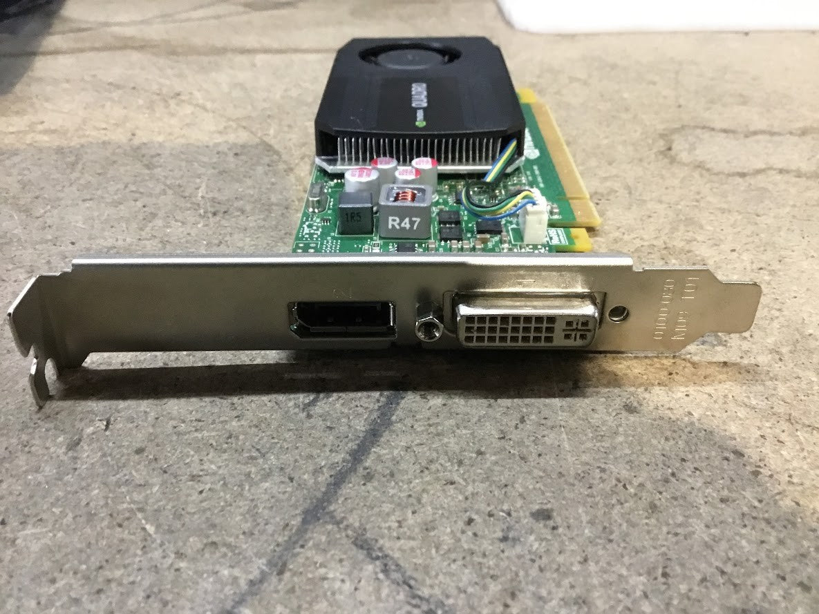 NVIDIA Quadro K600 Video Graphics Card DVI DisplayPort PCIe x16 Au Seller