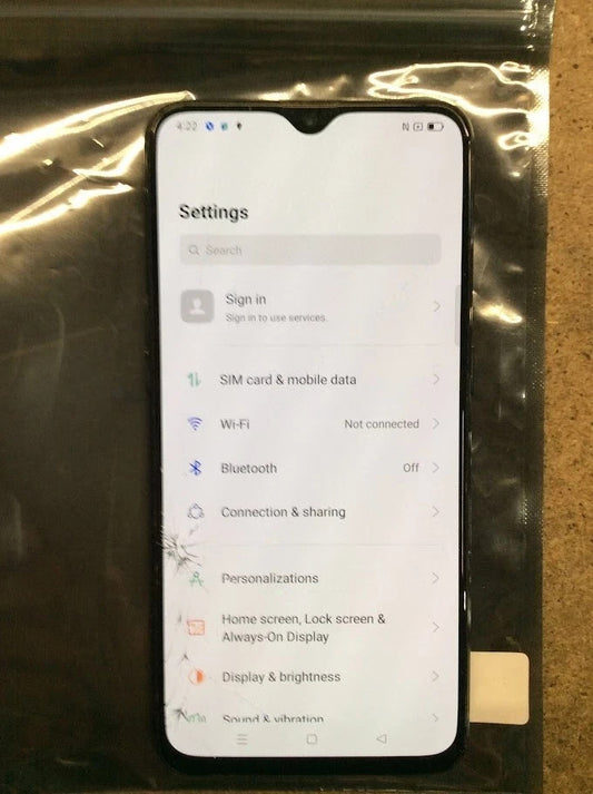 OPPO Reno Z CPH1979 Phone 6.4'' 8GBRAM 128GB Octa Core Polar Night Black B