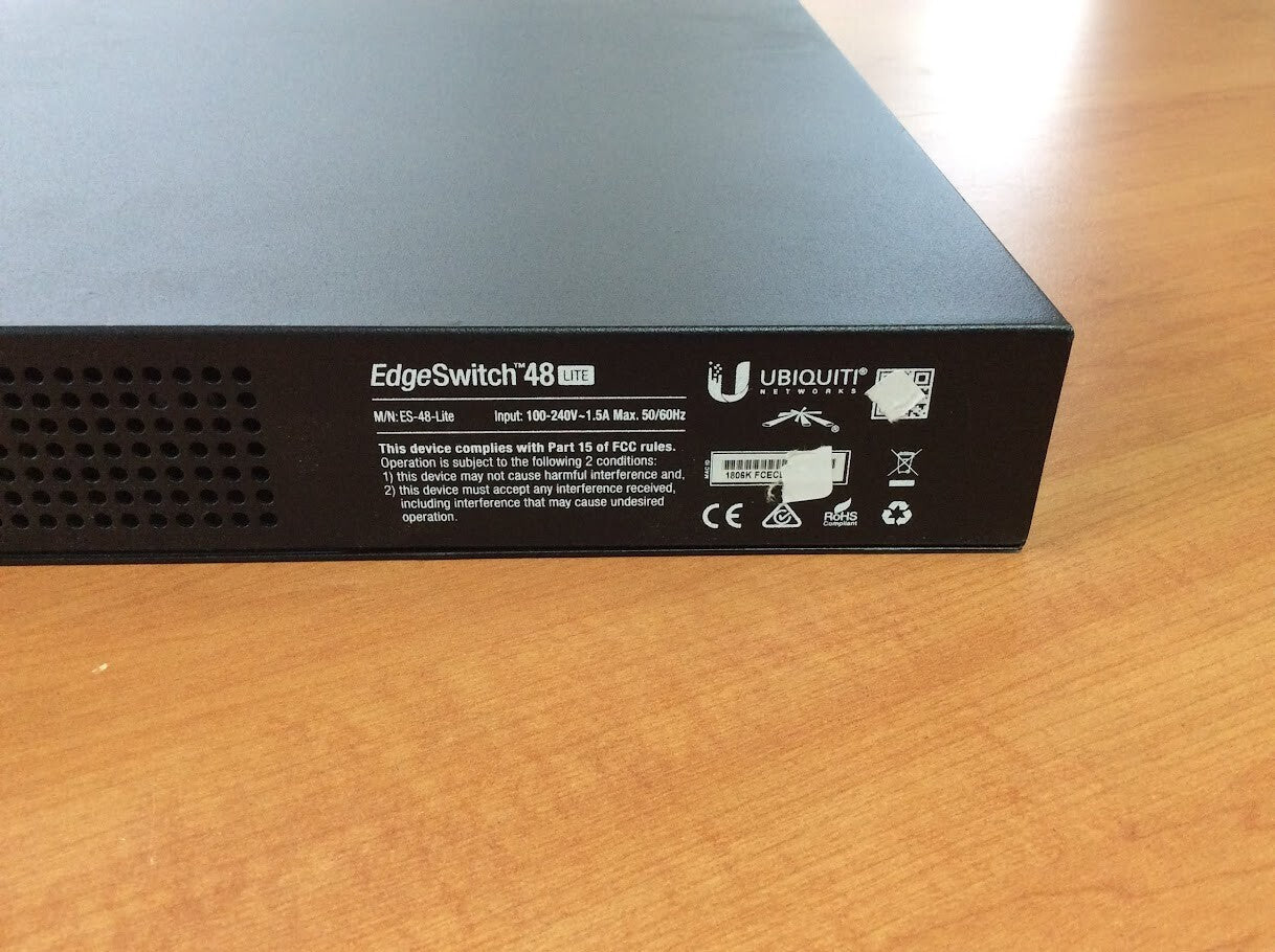 Ubiquiti Networks EdgeSwitch 48 LITE ES-48-LITE 48 Port+10G SFP Switch Au Seller