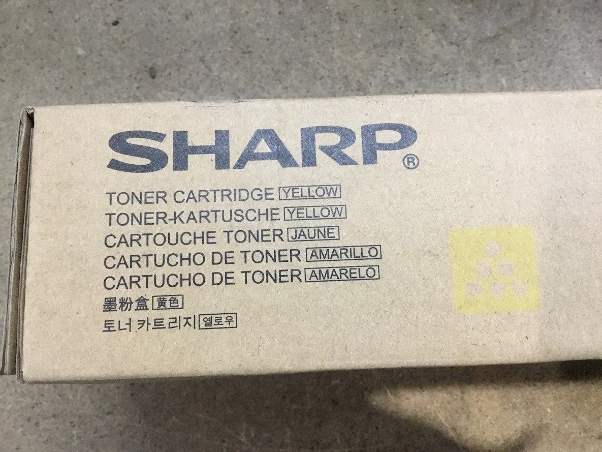 Brand New Sharp MX-23GTYA Toner Cartridge - Yellow For MX-2310/MX-2314/MX-2614