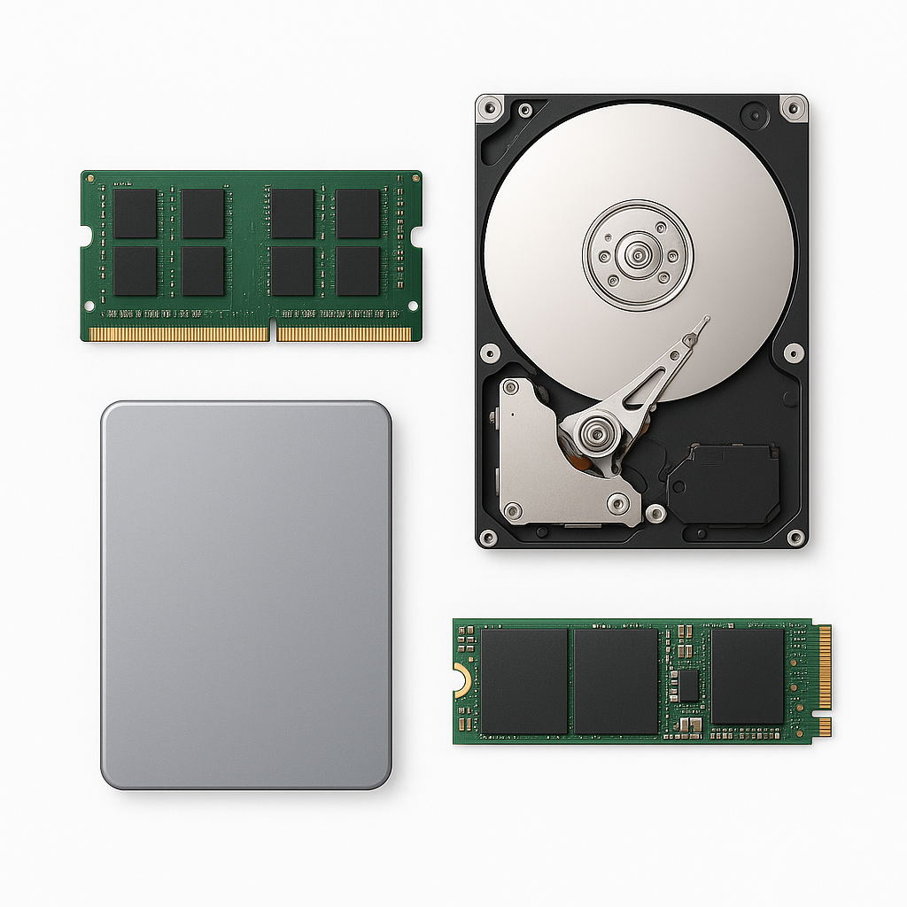 RAM & HDD & SSD