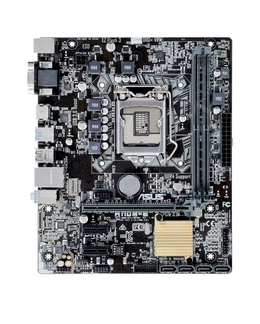 ASUS H110M-E Motherboard mATX DDR4 LGA 1151 HDMI VGA USB3.0 Intel H110 Au Seller