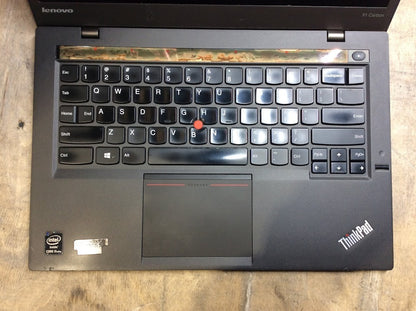 Lenovo ThinkPad X1 Carbon Laptop 14" i5-4300U 8GBRAM 180GBSSD Mini-DP Win11 A-