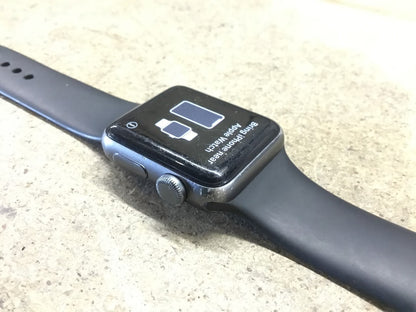 Apple Watch Series 2 38mm Smartwatch Ceramic Black Aluminium Cas Au Seller A-