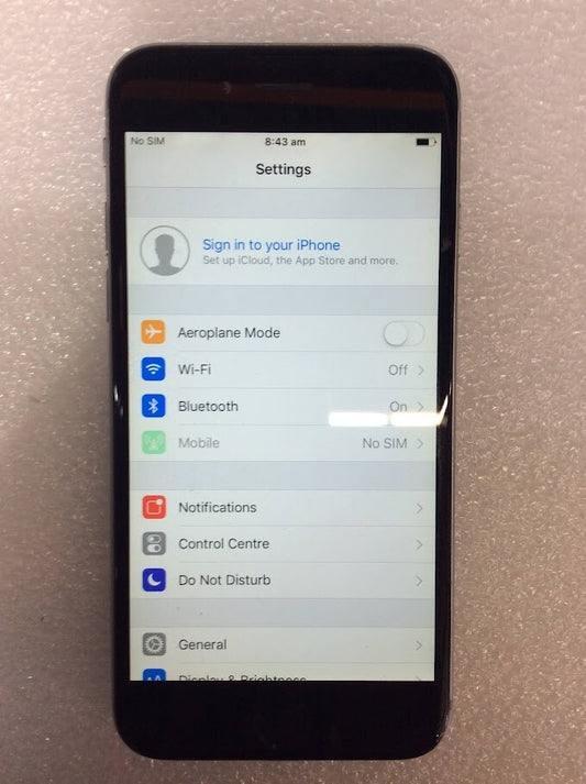 Apple iPhone 6 A1586 Phone 4.7'' 16GB WiFi Touch Bluetooth Space Gray Au Stock B