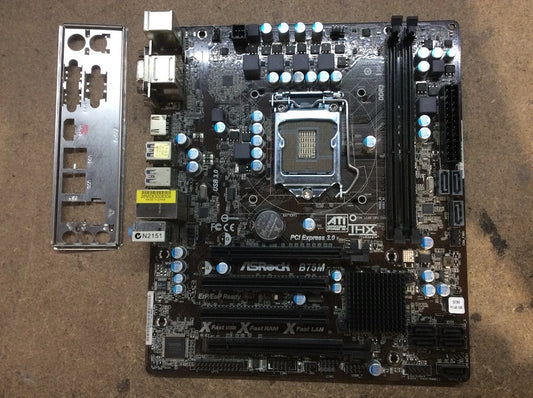 [AU Seller]Asrock B75M Motherboard DDR3 MicroATX LGA 1155 VGA DVI HDMI Intel B75