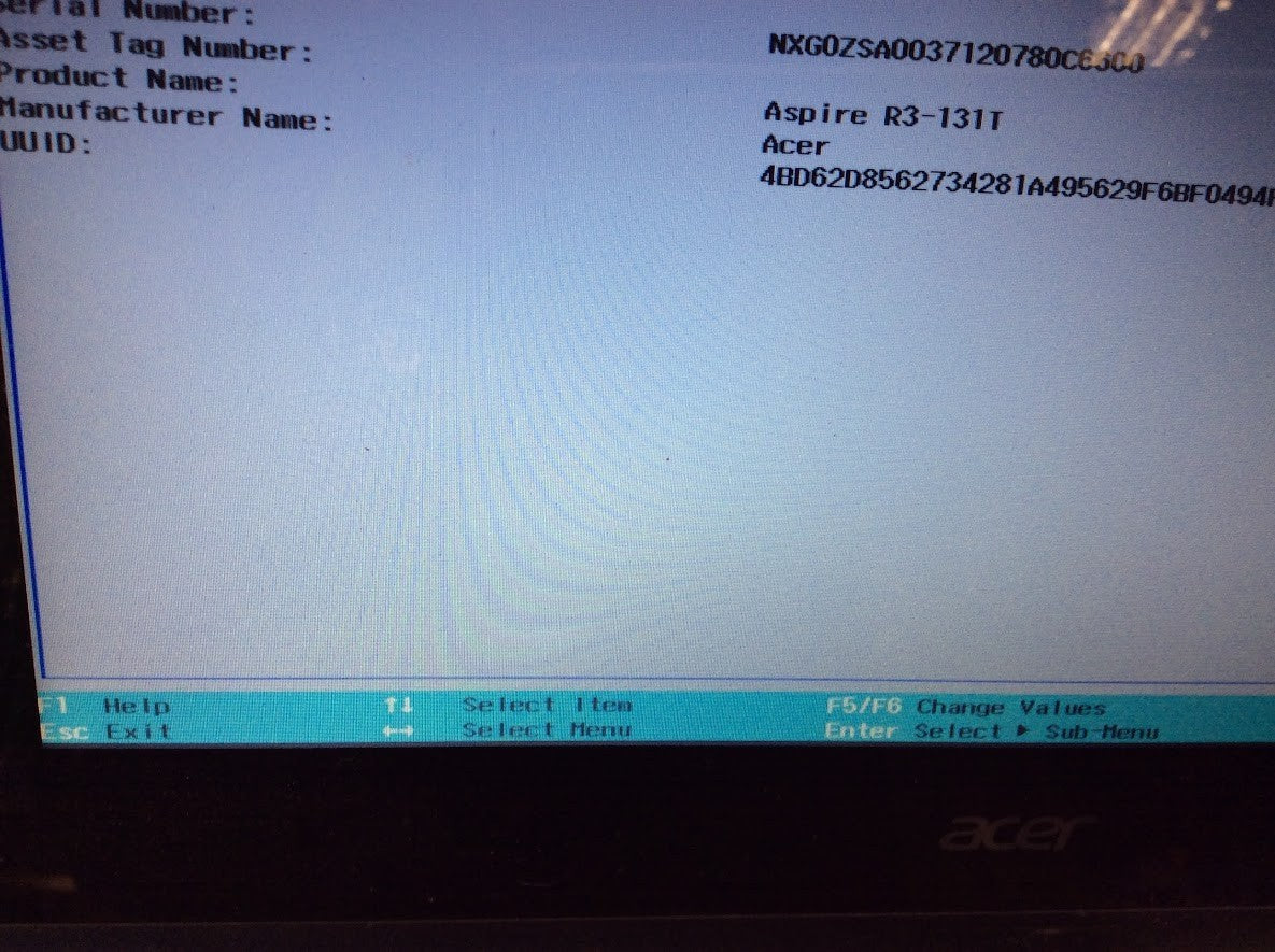 Acer Aspire R3-131T Laptop 11.6" Pentium N3710 4GBRAM 500GB Touch HDMI Black B